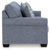 Carissa Manor - Denim - Sofa - Simple Home Plus
