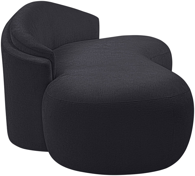 Caspian - Chenille Fabric Upholstered Loveseat - Simple Home Plus