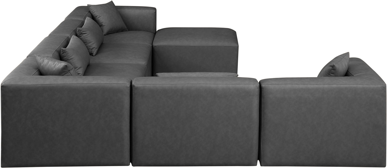 Cube - 7 Piece Modular Sectional - Simple Home Plus