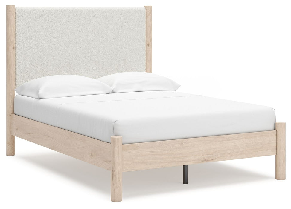 Cadmori - Upholstered Panel Bed - Simple Home Plus