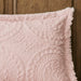 Arya - Embroidered Medallion Ultra Comforter Mini Set - Blush - Simple Home Plus