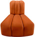Arc - Velvet Reverse Corner Chair - Simple Home Plus