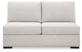Koralynn - Armless Loveseat - Stone - Simple Home Plus