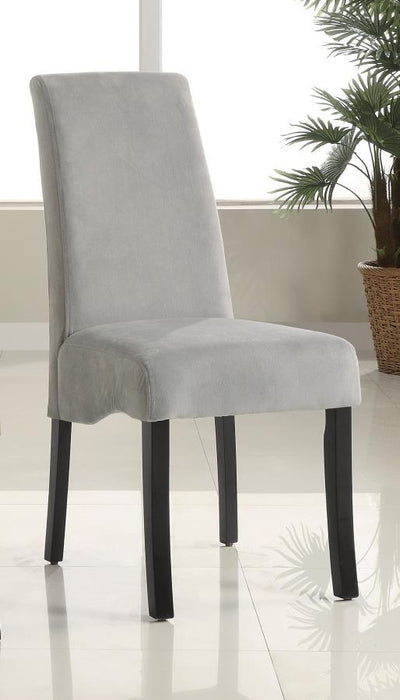 Stanton - Upholstered Dining Side Chairs (Set of 2) - Gray - Simple Home Plus