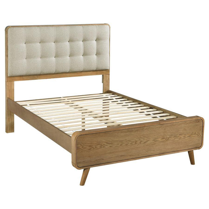Robyn - Wood Panel Bed - Simple Home Plus