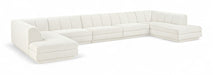 Modari - Sectional - Cream - Simple Home Plus