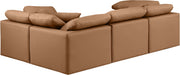 Indulge - Faux Leather 4 Piece Modular Corner Sectional - Simple Home Plus