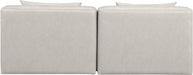 Cube - Modular 2 Seat Armless Sofa - Simple Home Plus