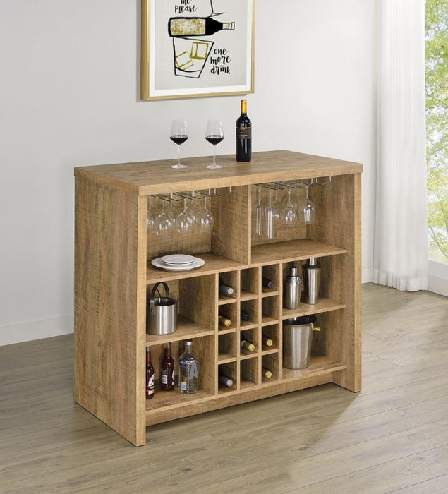 Topanga - Engineered Wood Freestanding Home Bar - Simple Home Plus