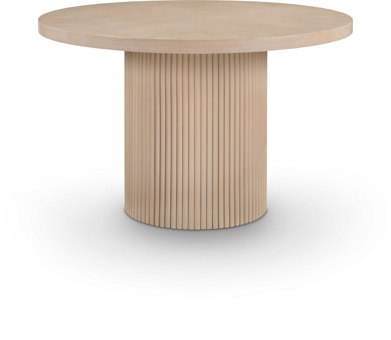 Belinda - Wood Oak Veneer Dining Table - Simple Home Plus