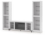Brollevi - White - 3-Piece Entertainment Center - Simple Home Plus