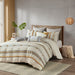 Cody - King 3 Piece Duvet Cover Set - Gray / Yellow - Simple Home Plus