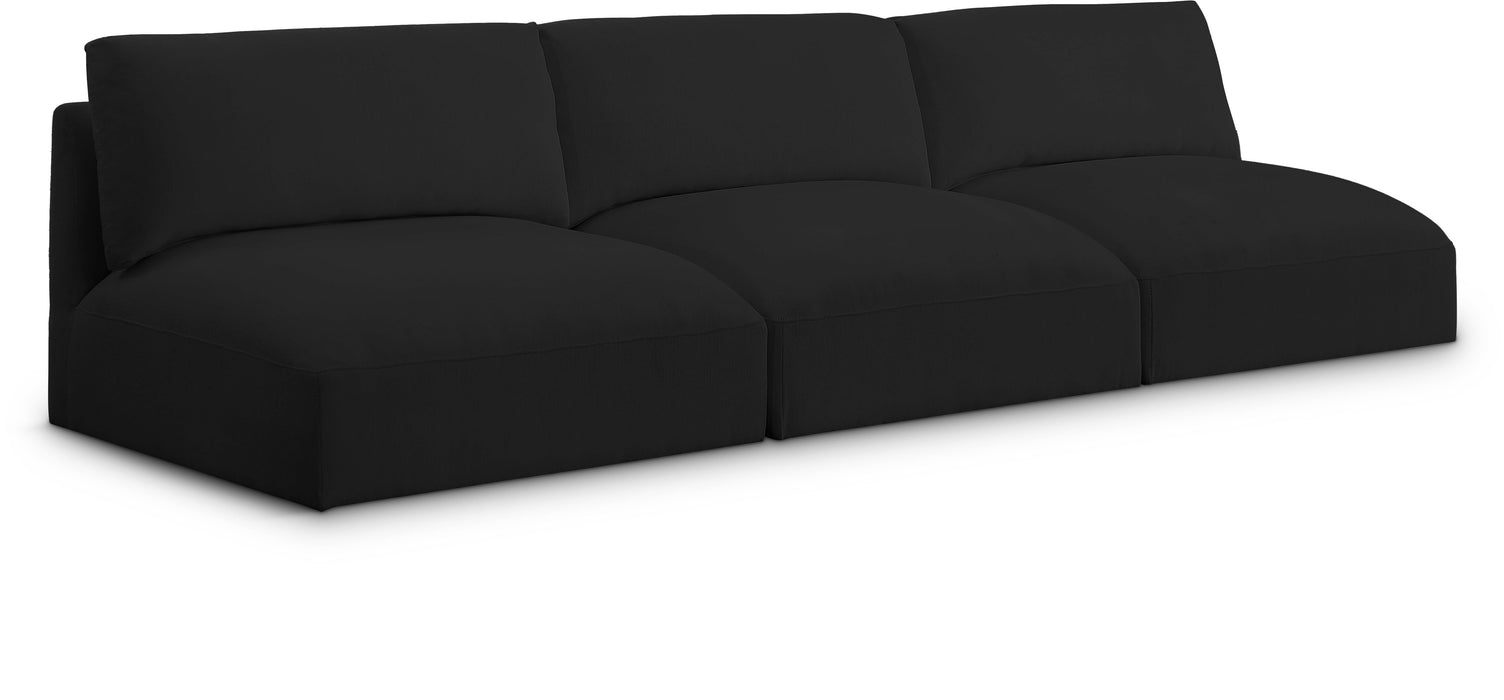 Ease - 3 Seat Modular Armless Sofa - Simple Home Plus