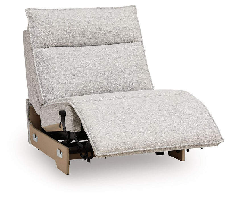 Modmax II - Power Armless Recliner With Adjustable Headrest - Stone - Simple Home Plus