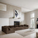 Shaggy - 6 Piece Modular Sectional - Simple Home Plus