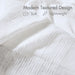 Anna - Sheer 72x84" Shower Curtain - White - Simple Home Plus