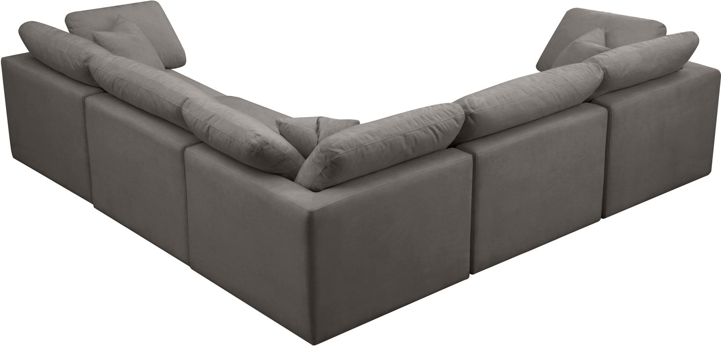 Plush - 5 Piece Modular Sectional - Simple Home Plus