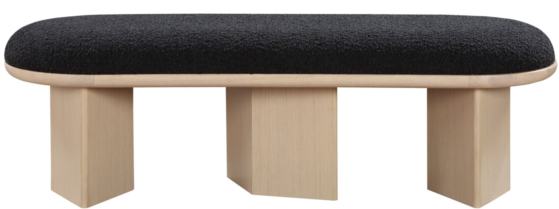 Wilshire - Bench With Natural Base - Simple Home Plus