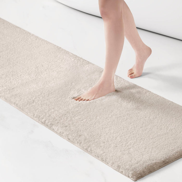 Marshmallow - 30" Bath Rug - Taupe - Simple Home Plus