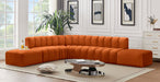 Arc - Velvet 7 Piece Corner Modular Sofa - Simple Home Plus