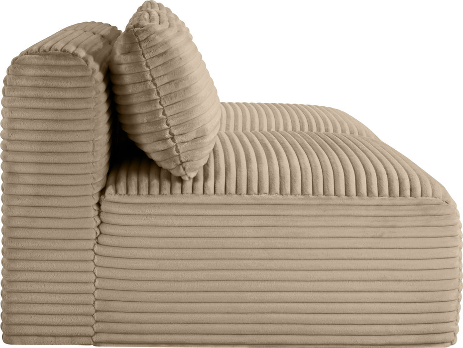 Shaggy - Fabric 2 Seat Modular Armless Sofa - Simple Home Plus