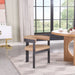 Romeo - Faux Leather Dining Chair With Black Base (Set of 2) - Simple Home Plus