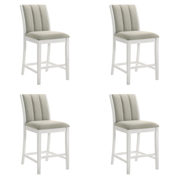 Nolan - 26" Counter Height Rubberwood Barstool - Simple Home Plus