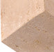 Block - Travertine Decorative Cube - Natural - Simple Home Plus