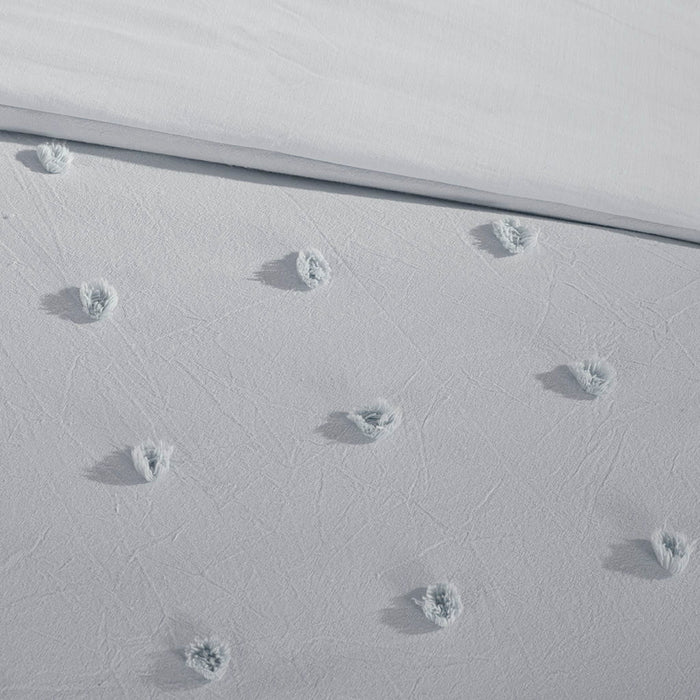 Brooklyn - King Comforter Set - Gray - Simple Home Plus