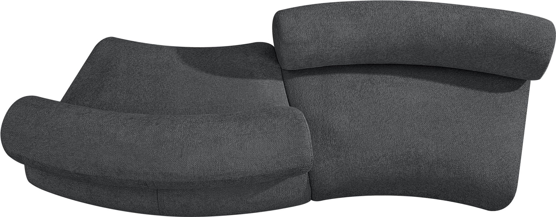 Bale - 2 Piece Curved Modular Sofa - Simple Home Plus