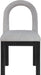 Conrad - Linen Dining Chair With Black Legs - Simple Home Plus