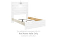 Cambeck - Full Panel Rails - Whitewash - Simple Home Plus