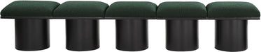 Pavilion - 5 Piece Modular Bench With Black Base - Simple Home Plus