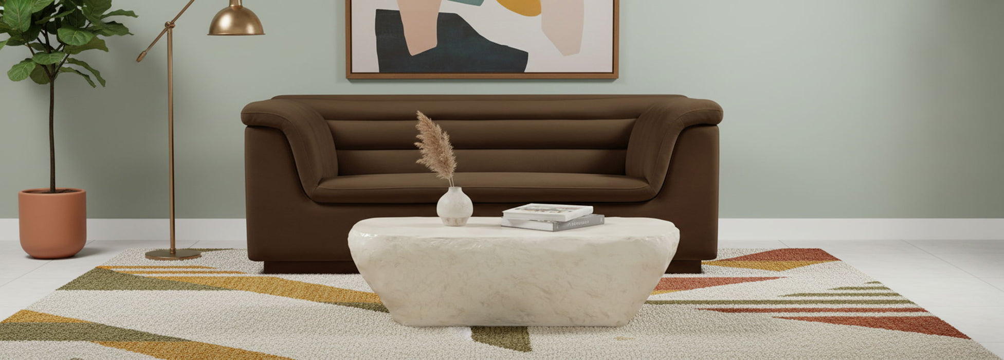 Cascade - Velvet Loveseat - Simple Home Plus