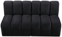 Arc - Velvet 2 Seats Modular Sofa - Simple Home Plus