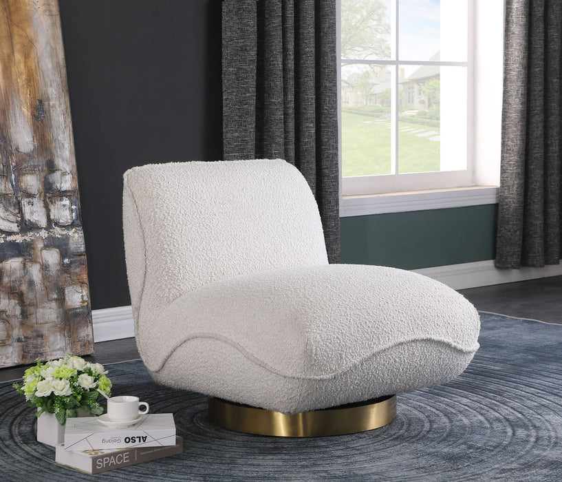 Geneva - Swivel Accent Chair - Simple Home Plus