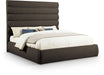 Adam - Boucle Fabric Bed With 70.5" Headboard - Simple Home Plus