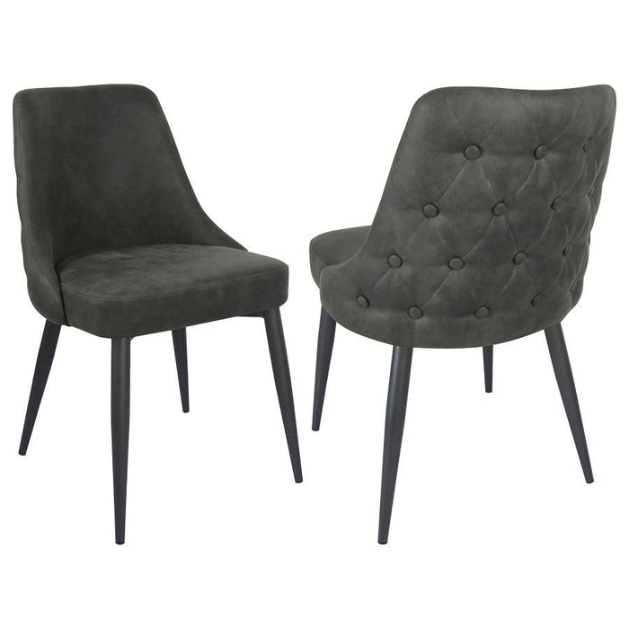 Cosmo - Upholstered Dining Side Chair (Set of 2) - Simple Home Plus
