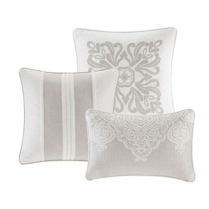 Barely There - Queen Comforter Set - Natural - Simple Home Plus