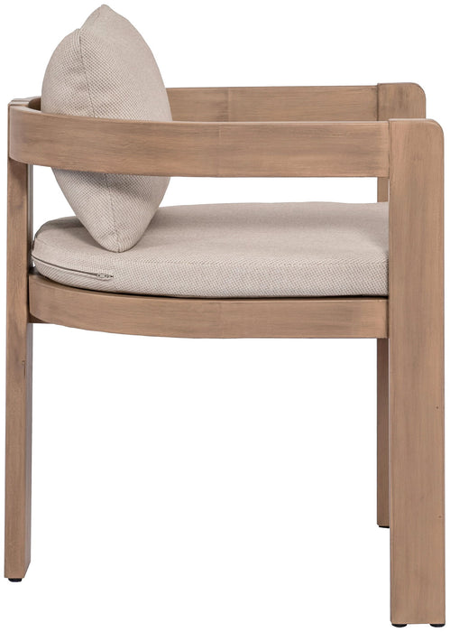 Newport - Water Resistant Fabric Upholstered Outdoor Patio Dining Chair - Simple Home Plus
