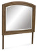 Feddinger - Bedroom Mirror - Medium Brown - Simple Home Plus