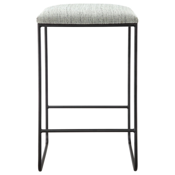 Hastings - Counter Stool - Gray / Black