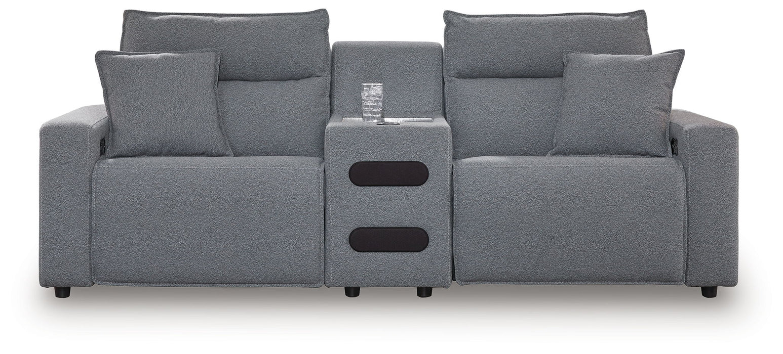 ModMax II - Salt And Pepper - Reclining Sectional - Simple Home Plus