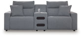 ModMax II - Salt And Pepper - Reclining Sectional - Simple Home Plus