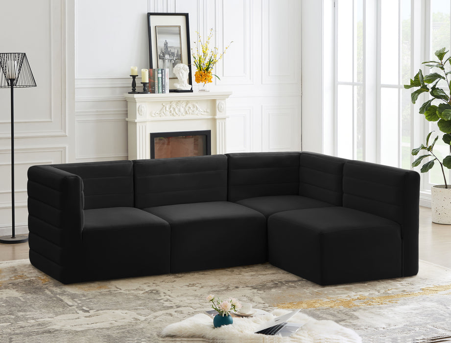 Quincy - 4 Piece Modular Sectional - Simple Home Plus
