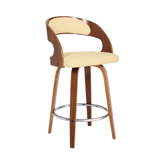 Shelly - 26" Counter Height Swivel Bar Stool - Simple Home Plus