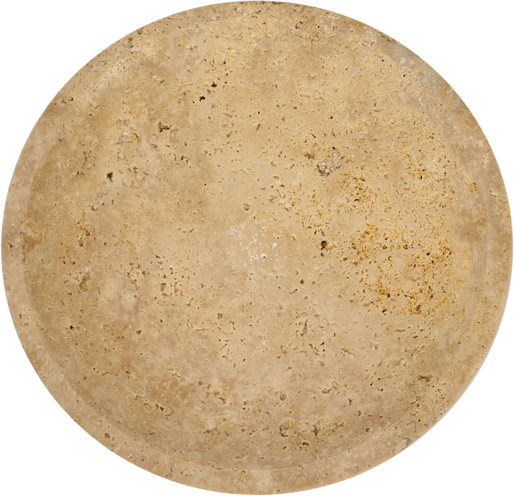 Simpson - Travertine Bowl - Simple Home Plus