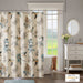 Quincy - Printed Shower Curtain - Khaki - Simple Home Plus