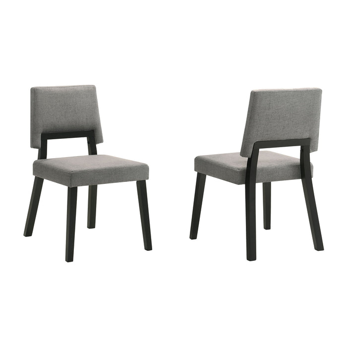 Channell - Dining Chair With Black Frame - Simple Home Plus