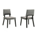 Channell - Dining Chair With Black Frame - Simple Home Plus